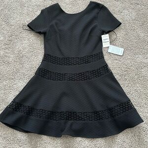 Chelsea28 Black Babydoll Dress. Size Small. NWT